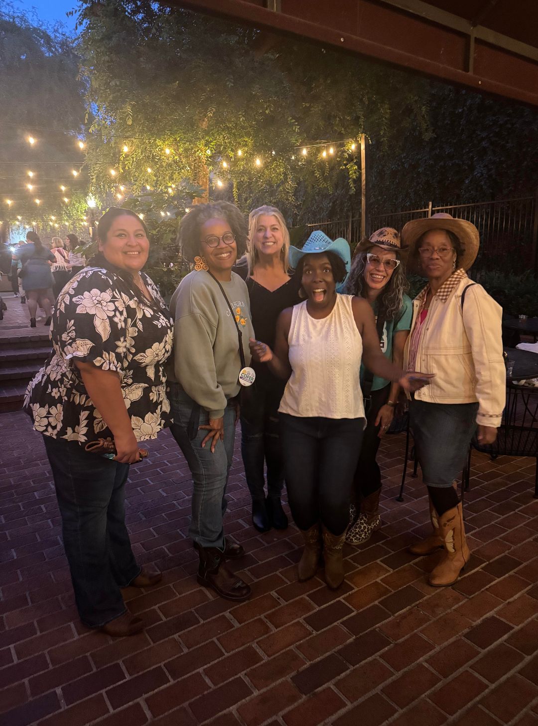 Jenn Souza at Dr. Flojaune Cofer's Boots on the Ground fundraiser